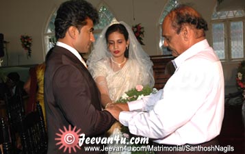 SANTHOSH NAGILS Matrimonial Photos